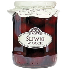 Śliwki w occie Krokus