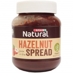 Spar krem czekoladowy z orzechów laskowych ekologiczny 