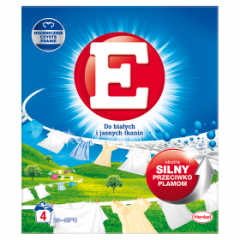 E Proszek Do białych i jasnych tkanin 4P 260 g