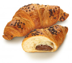 Croissant wypiek z nadzieniem czekoladowo orzechowym 60g 