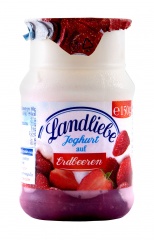 Jogurt z owocami truskawka i wiśnia mix 150g