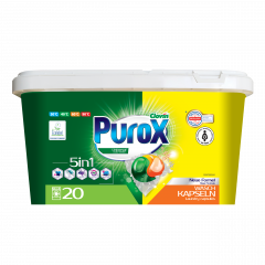 Purox universal kapsułki dwukomorowe do prania 20 szt IML