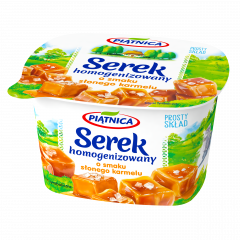 Serek homogenizowany Piątnica słony karmel 150g 