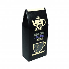 Herbata liść tea love czarna z bergamotką i jaśminem 70g 