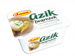 Jana Gzik twarożek z cebulką i szczypiorkiem 200g