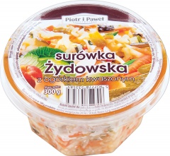 Surówka Piotr i Paweł Żydowska z ogórkiem kwaszonym 
