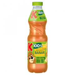 Sok 100% Kubuś jabłko marchew banan doliczana jest kaucja 0,50 zł