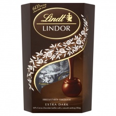 Praliny lindor dark 60 % cacao cornet 