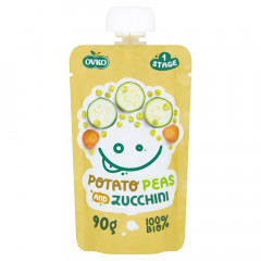 Danie ziemniak - groszek - cukinia po 6 m-cu bio 90g ovko 