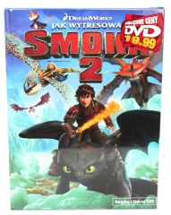 Jak wytresować smoka 2 -dvd+książka 