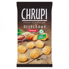 Chrupki chrupi b/g kukurydziane smak orzechowy 