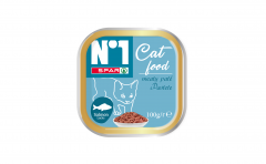 Spar no1 karma dla kota mokra z łososiem 