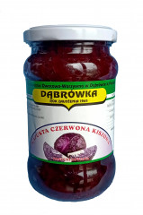 Kapusta Dąbrówka kiszona czerwona 320g 