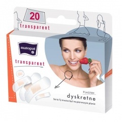 Bella plastry zestaw transparent 