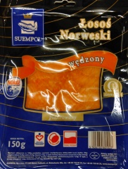 Łosoś Norweski wędzony 