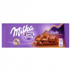 Czekolada milka triple caramel 
