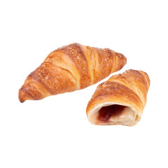 Croissant wypiek z nadzieniem malinowym 