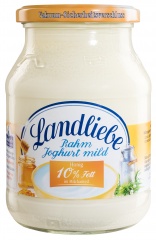 Jogurt 10% mix naturalny i z miodem 500g