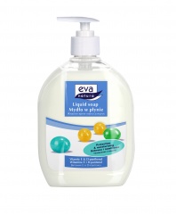 Eva mydło w płynie witamina E i D pantenol 