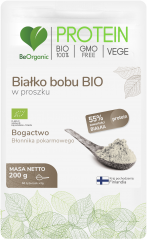 Białko Beorganic bobu bio w proszku 