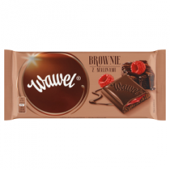 Wawel Czekolada Brownie z malinami 100g