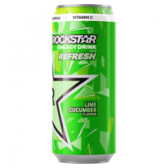 Rockstar Refresh energetyzujący o smaku limonki i ogórka bez cukru 
