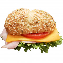 Kanapka z serem i szynką 1szt 