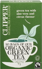 CL HERBATA ZIELONA Z ALOESEM ORGANICZNA Kukułki ( 0,04  szt. x 20 torebek)