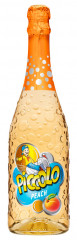 Piccolo Napój bezalkoholowy gazowany o smaku brzoskwiniowym 