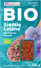 Siemię naturavena lniane bio 