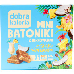 Batoniki Dobra Kaloria mini z nerkowcami smak Pina Colada 
