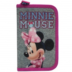 Piórnik z wyposażeniem jednokomorowy minnie 