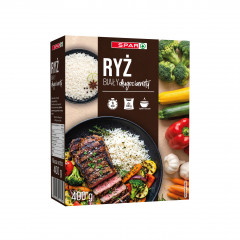 Ryż Spar długoziarnisty 4x100g 