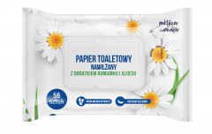 Papier toaletowy Spar nawilżany rumiankowy 
