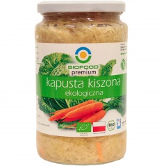 Ekologiczna kapusta kiszona 
