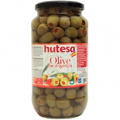 Oliwki zielone z papryką Hutesa 