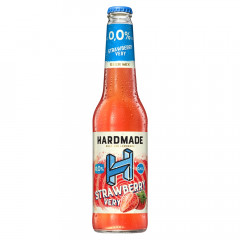 Piwo Hardmade Strawberry 0% butelka 