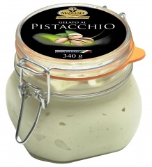 Mancuso Lody pistacjowe z siekanymi pistacjami, 340 g (473 ml)