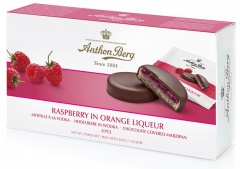 Czekoladki marcepanowe z nadz.malinowyn w likierze pomarańczowym 