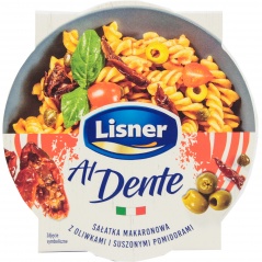 Sałatka makaronowa Al Dente z oliwkami i suszonymi pomidorami 