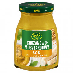 Smak Sos chrzanowo-musztardowy lekko ostry 175 g