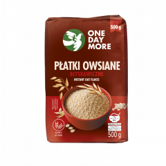 Płatki owsiane OneDayMore błyskawiczne 