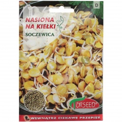 Nasiona na kiełki - soczewica 