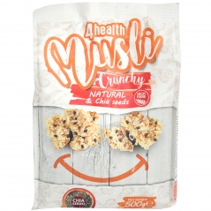 Crunchy naturalne i nasiona chia 