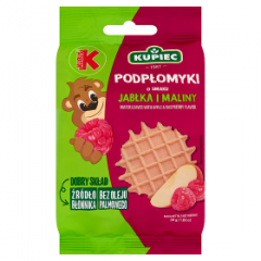 Podpłomyki Kupiec Kubuś mini jabłko-malina 