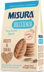 Ciastka bez cukru pełnoziarniste Misura 