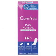 Carefree Plus Original Wkładki higieniczne 20 sztuk