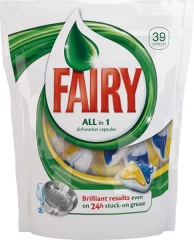 Fairy tabletki do zmywarek All in 1 Lemon 