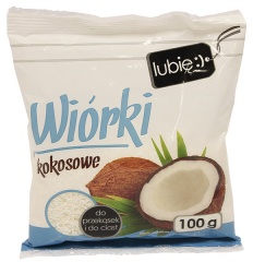 Wiórki kokosowe lubię:) 