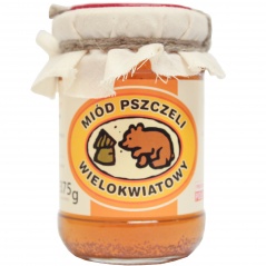 375g Wielokwiatowy miód pszczeli